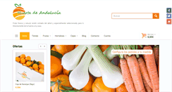 Desktop Screenshot of huertadeandalucia.com